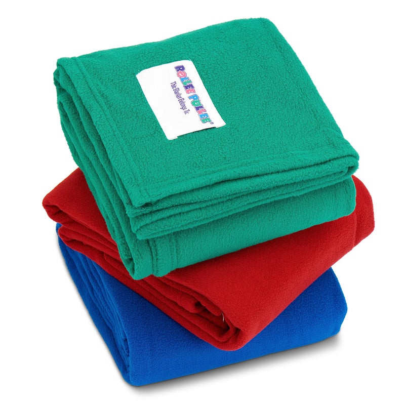 ROLLEE POLLEE Northwest Red Sleeping Bag for Kids - Super Soft Anti-Pill Fleece Blanket, Single - Cozy Nap Time Solution for Children, 36" x 48" - Image 5